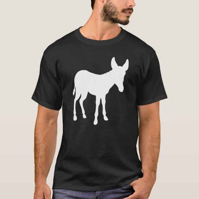 Donkey Mule Mules Mulis Donkey Breeding Donkey Bre T Shirt (Framsida)