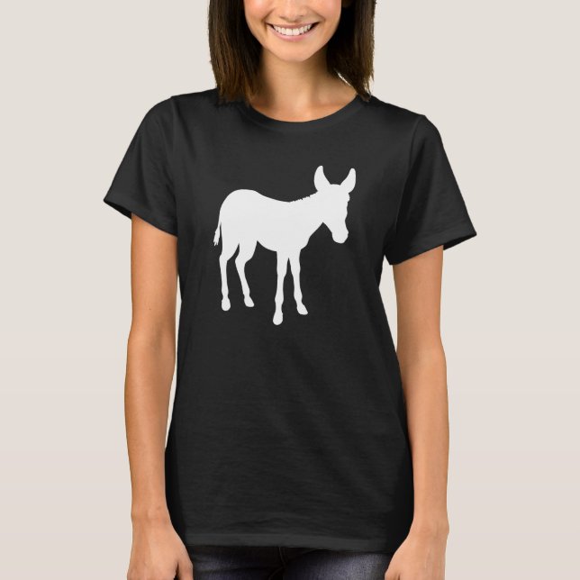Donkey Mule Mules Mulis Donkey Breeding Donkey Bre T Shirt (Framsida)