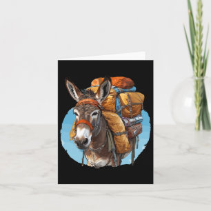 Donkey Mules Pack Mule Hiking Kort