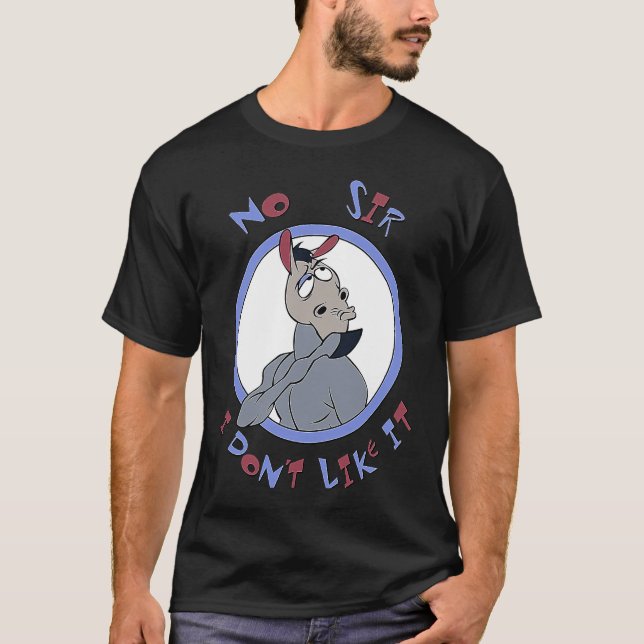 Donkey No Sir I Don't Like It  Sarcastic   1 T Shirt (Framsida)