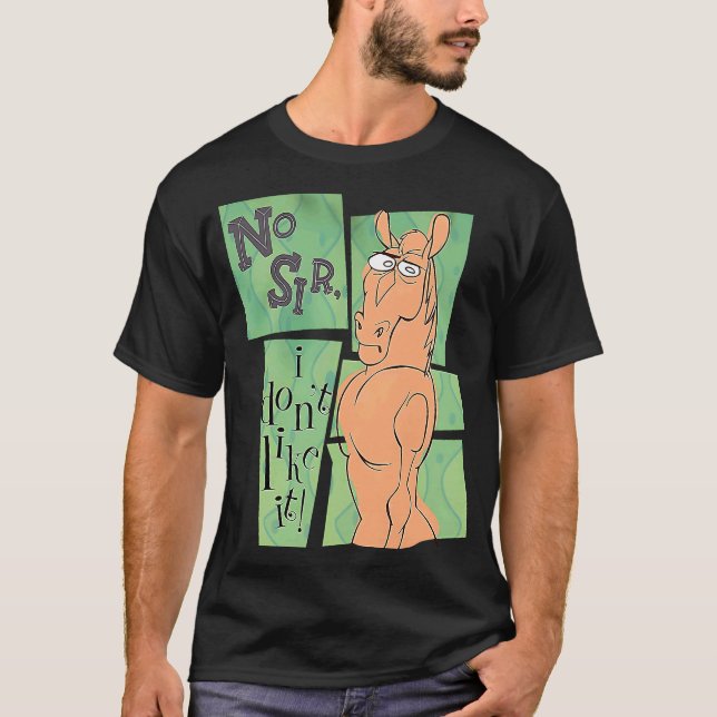 Donkey nr Herr jag inte gillar det Sarcastic 3 T Shirt (Framsida)