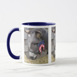 Donkey Patriotism Mugg