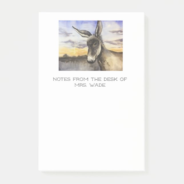 Donkey Post-it Block (Framsida)