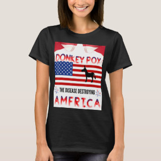 donkey pox flagga quole donkey pox amfrica coola d t shirt