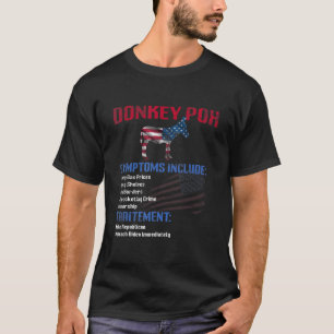 Donkey Pox the Disease Destroying America Donkeypo T Shirt