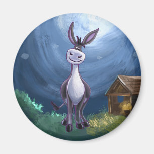 Donkey-presentationer och tillbehör magnet