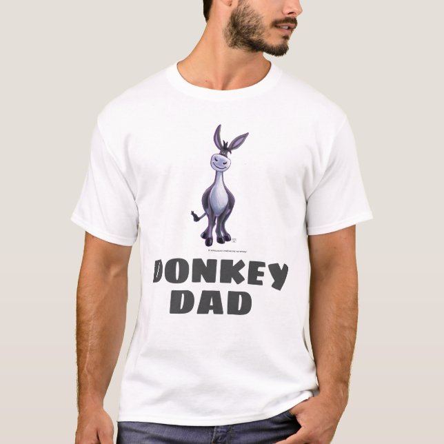 Donkey-presentationer och tillbehör t-shirt (Framsida)