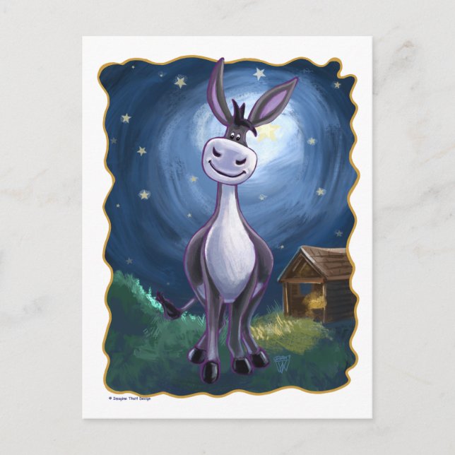 Donkey-presentationer och tillbehör vykort (Framsida)