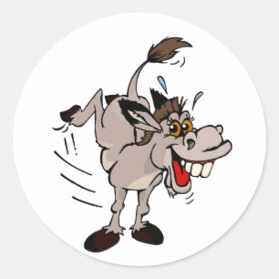 Donkey Runt Klistermärke