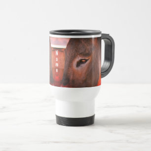 Donkey Thoughts Animal Personlig Resemugg