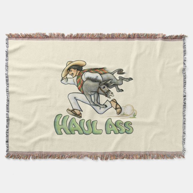 Donkey Throw Blanket Mysfilt (Framsidan)