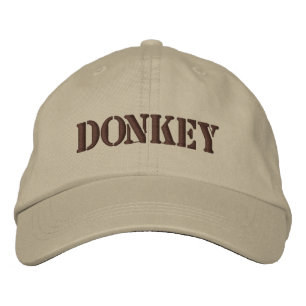 DONKEYS BRODERAD KEPS
