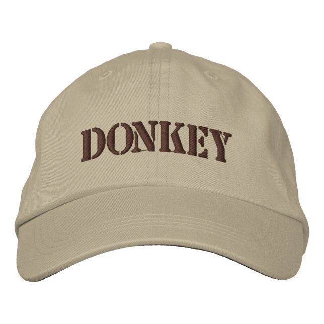 DONKEYS BRODERAD KEPS (Framsida)