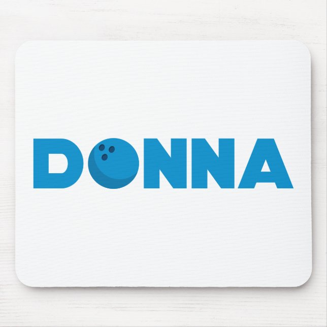 Donna bowling musmatta (Framsidan)