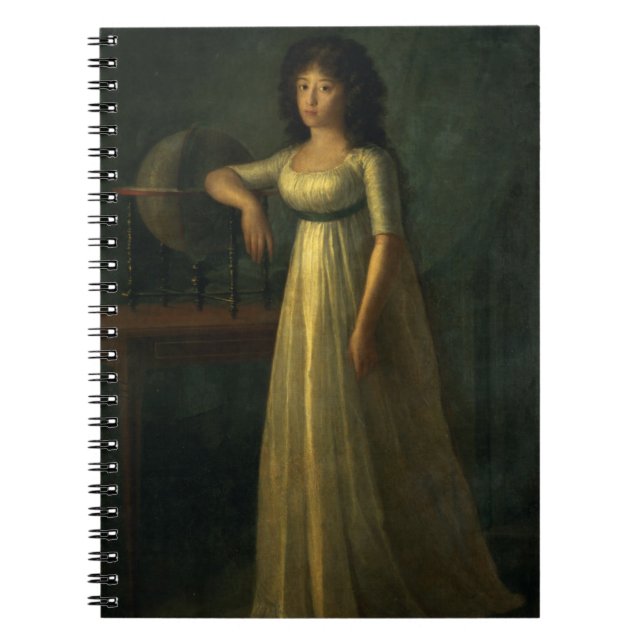 Donna Joaquina Tellez-Giron, dotter av hertigen Anteckningsbok (Framsidan)