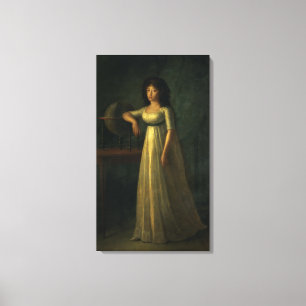 Donna Joaquina Tellez-Giron, dotter av hertigen Canvastryck