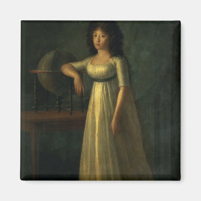 Donna Joaquina Tellez-Giron, dotter till Duke Magnet (Framsidan)