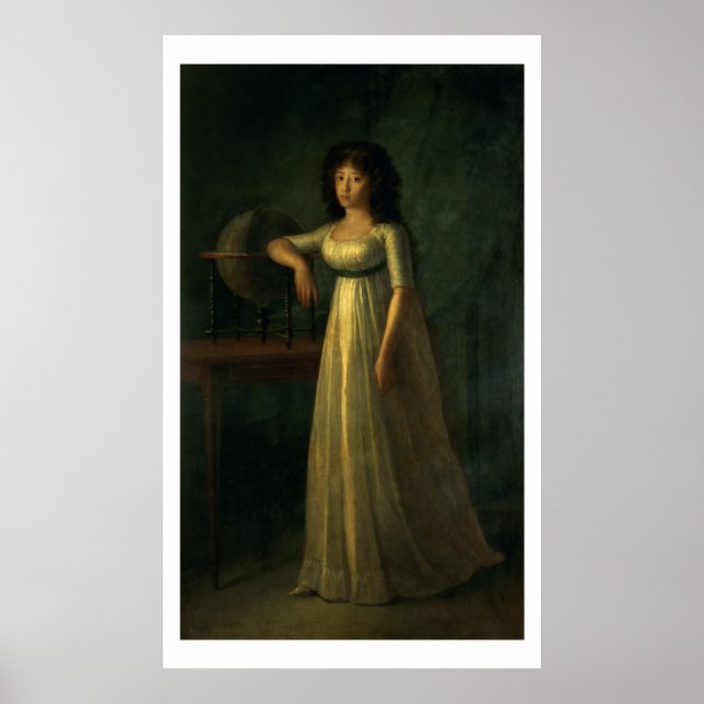 Donna Joaquina Tellez-Giron, dotter till Duke Poster (Framsidan)