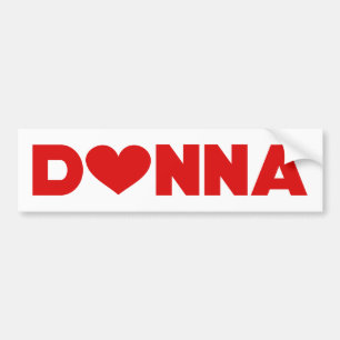 Donna Kärlek Bildekal