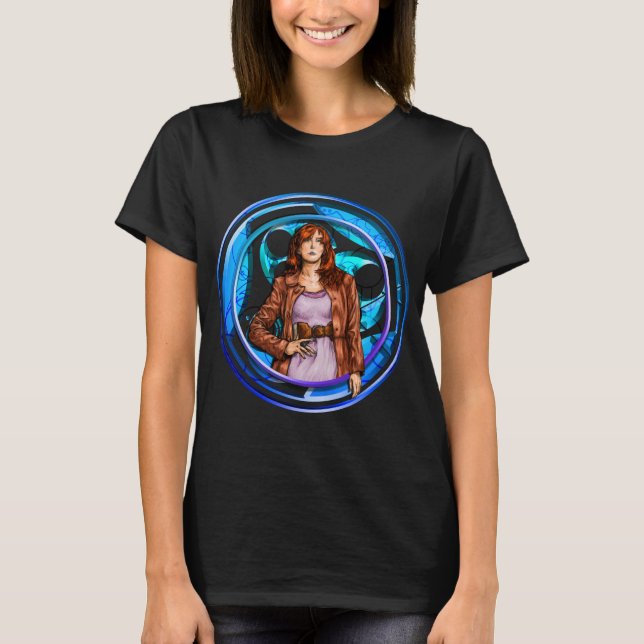 Donna Noble - Dam av Time T-Shirt (Framsida)