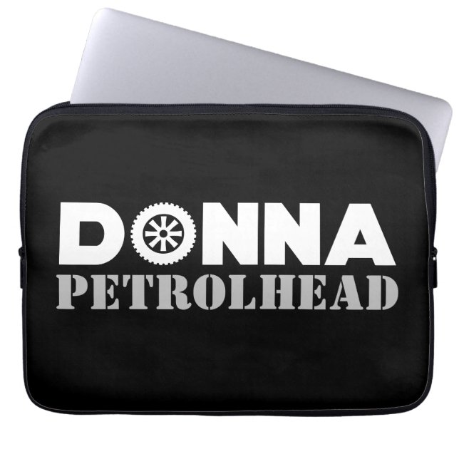 Donna Petrolhead Laptop Fodral (Framsidan)