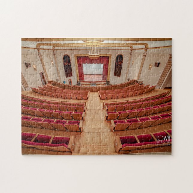 Donna Reed Theater i Denison, Iowa. Pussel (Horisontell)