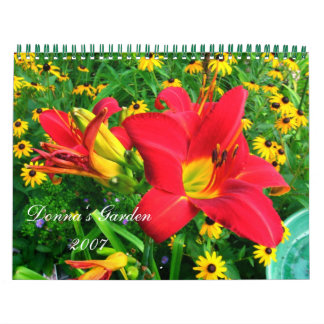 Donna’s Garden 2007 Kalender