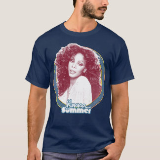 Donna Summer Retro Stil Fläkt Art Design11 T Shirt