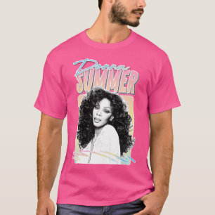 Donna Summer Retro Stil Fläkt Art Design 1 T Shirt