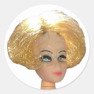 Donna The Sticker Runt Klistermärke