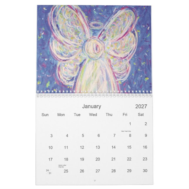 DonnaBellas Änglar Calendar Kalender (Jan 2027)