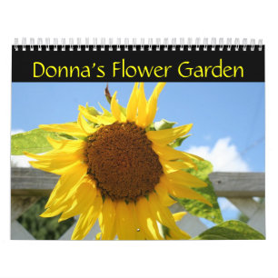 Donnas blomsterträdgård kalender