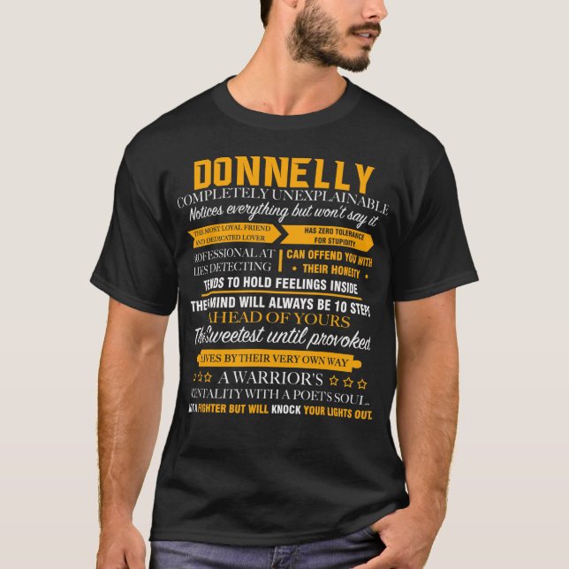 DONNELLT fullständigt oförklarlig T Shirt (Framsida)
