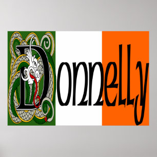 Donnelly Celtic Dragon Skriv ut Poster
