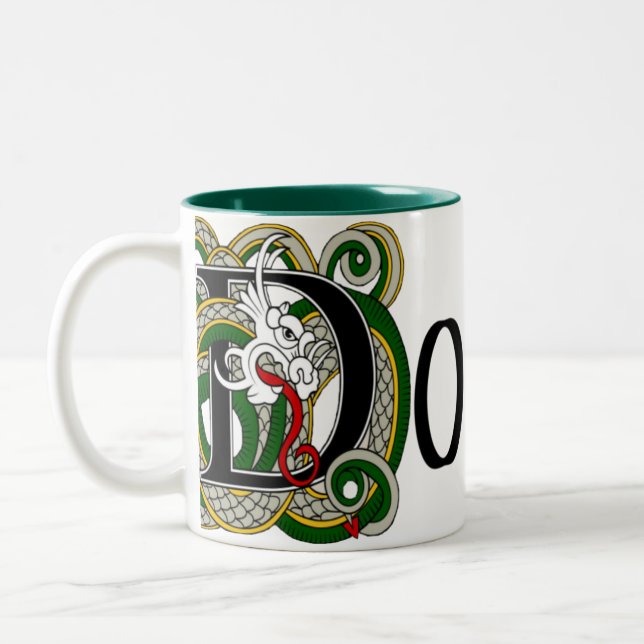 Donnelly Celtic drakemugg Två-Tonad Mugg (Vänster)
