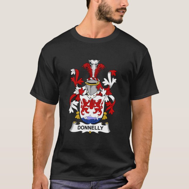 Donnelly Jackar om Arm - Family Crest Shirt Essent T Shirt (Framsida)
