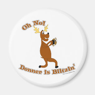 Donner är Blitzen! Magnet