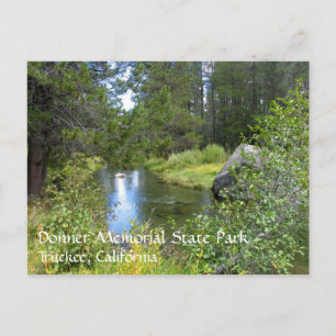 Donner Memorial State Park, Truckee, CA Vykort