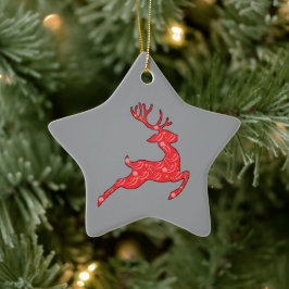 DONNER ORNAMENTi Färg.. Julgransprydnad Keramik