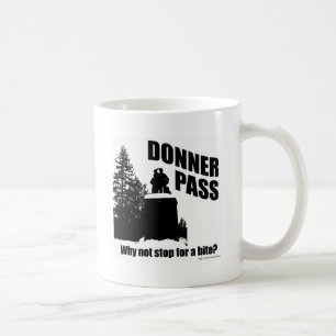 Donner passerar kaffemugg