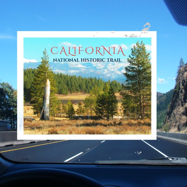 Donner-Reed Campsite, Donner Sjö, Kalifornien Vykort (Skapare uppladdad)