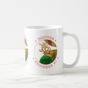 DONNER REINDEER White Mugg