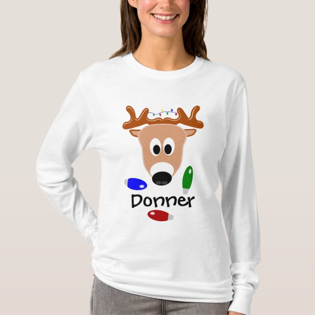 Donner renT-tröja T Shirt (Framsida)