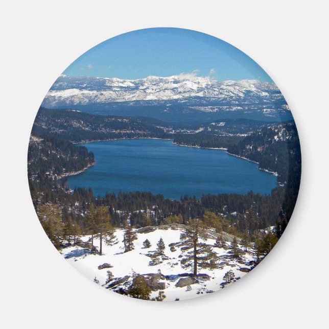 Donner Sjö High Sierras Magnet (Framsidan)