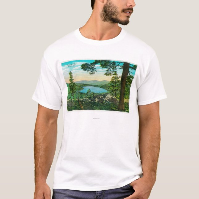 Donner sjö, Kalifornien från Ridge T Shirt (Framsida)
