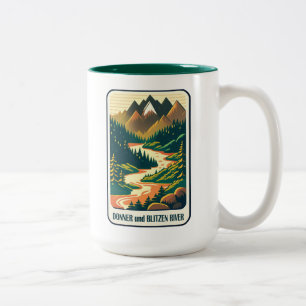 Donner und Blitzen River Färg Två-Tonad Mugg