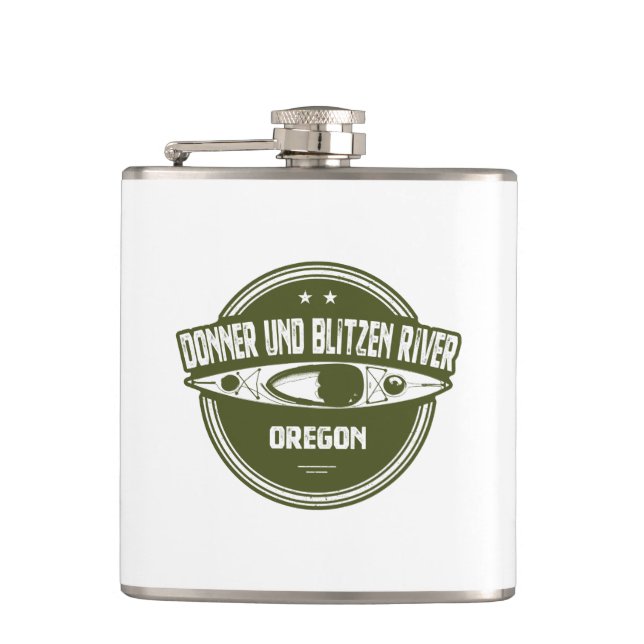 Donner und Blitzen River Oregon Kayaking Fickplunta (Framsidan)
