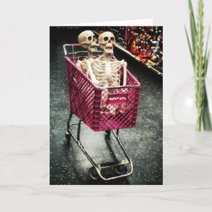 "Donnerfestet för två" Halloween-kort Kort