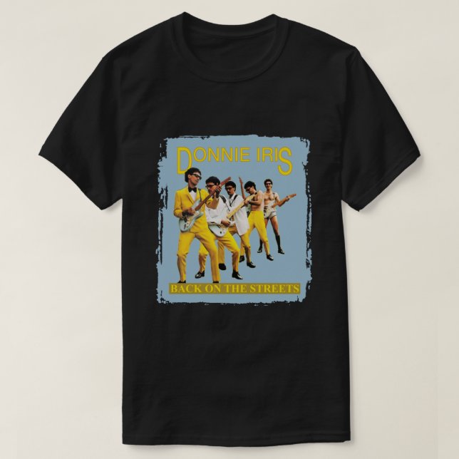 Donnie Iris på gatan Classic T-Shirt (Design framsida)