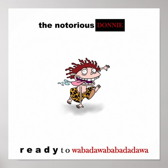 Donnie Thornberry Poster (Framsidan)